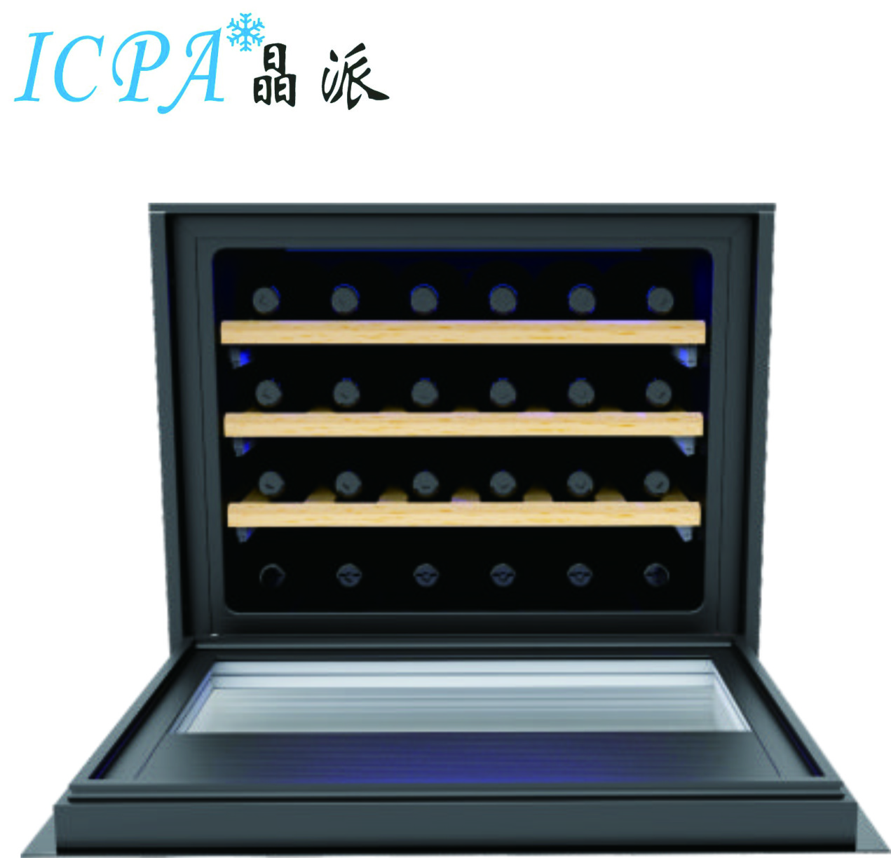 2019 Selling The Best Quality Cost-Effective Products 24 Bottles Compressor Cooling  Built-In Wine refrigerator fridge