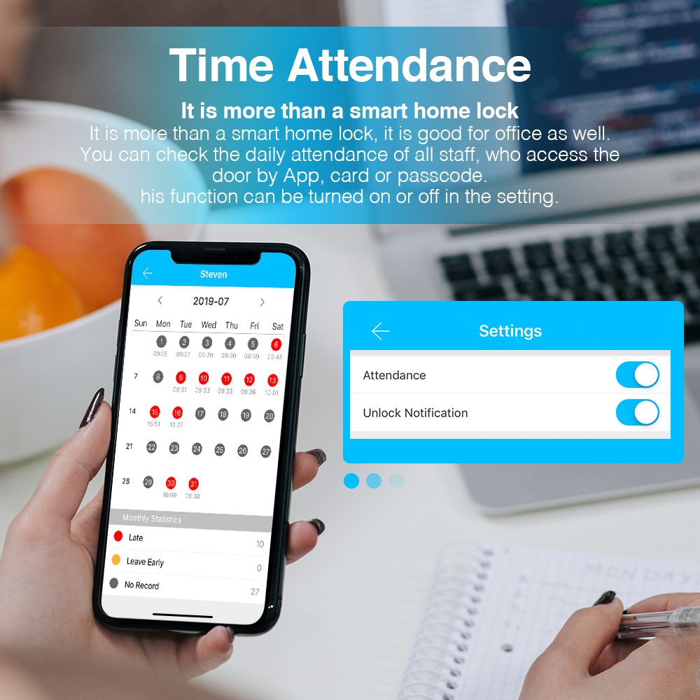 OEM Security Electronic Card Password smart home Airbnb Apartment Hotel Smart Lock App