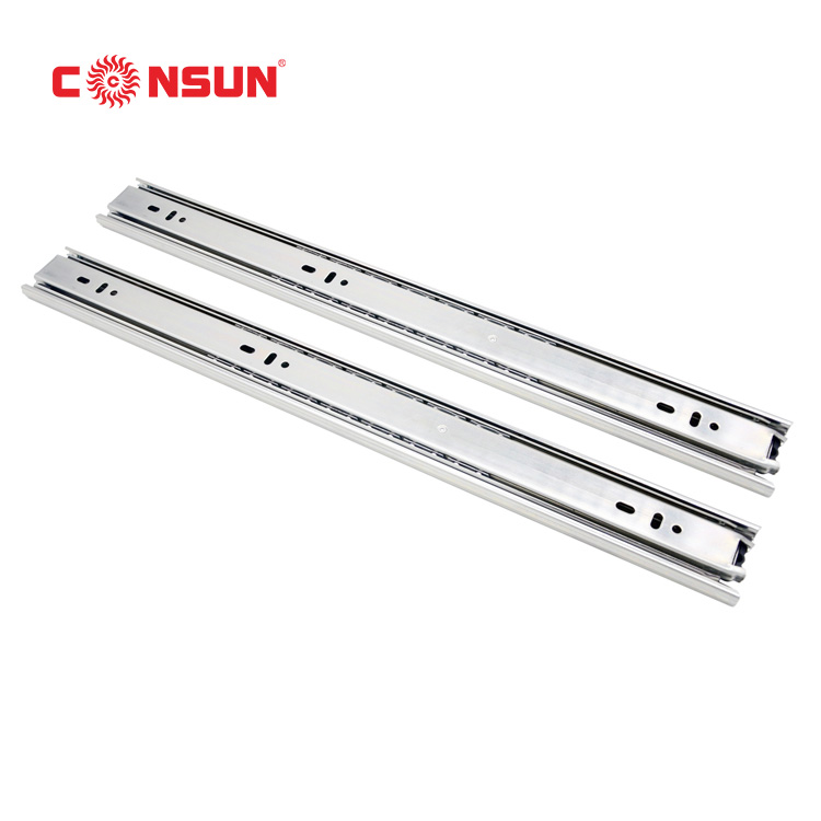 45mm stainless steel full-extension drawer slide