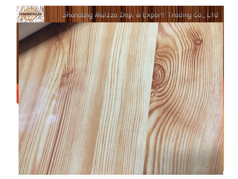 Hot Sale 30g 40g 50g 60g Decorative PU WOOD GRAIN Amino Paper for Laminating on MDF/Particleboard/Plywood/Blockboard