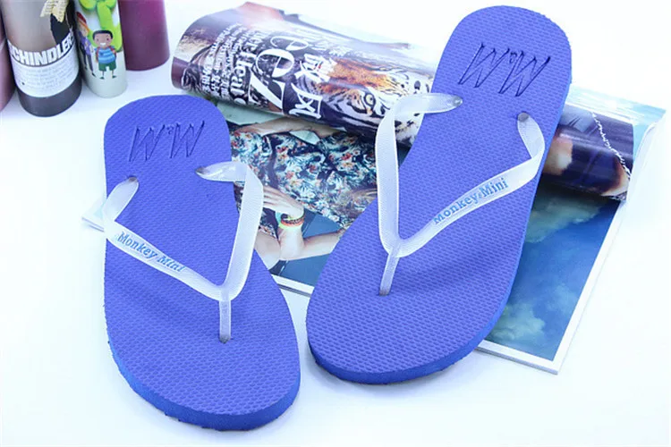 Fashion Plain Flip Flop Slipper Led Flashing Boys Flip Flops Luminous Slipper Shoes Summer