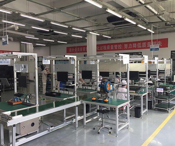 Custom Aluminium Profile Workbench Esd Repair Bench Assembly Pipe Workbench for Assembly Line 8
