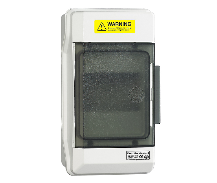 SHPN Series 4 way custom 107*212*92mm outdoor / indoor electric power supply mcb distribution box