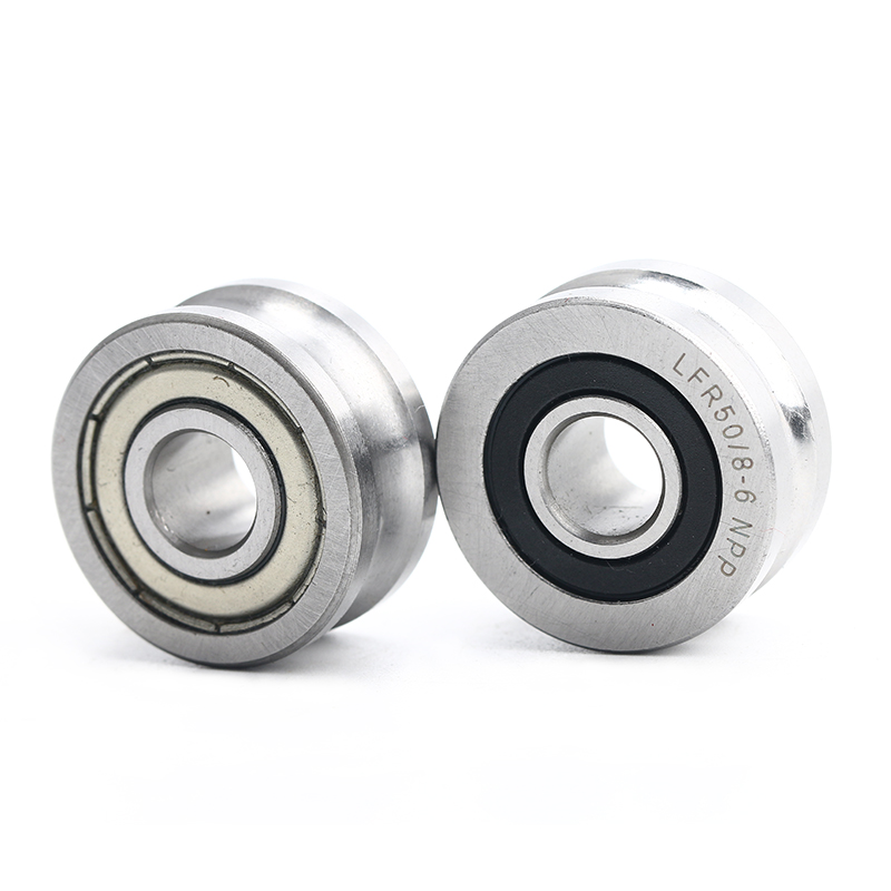 LFR Series ball bearing U groove type track roller bearing LFR30/8 LFR30/8KDD LFR30/8NPP