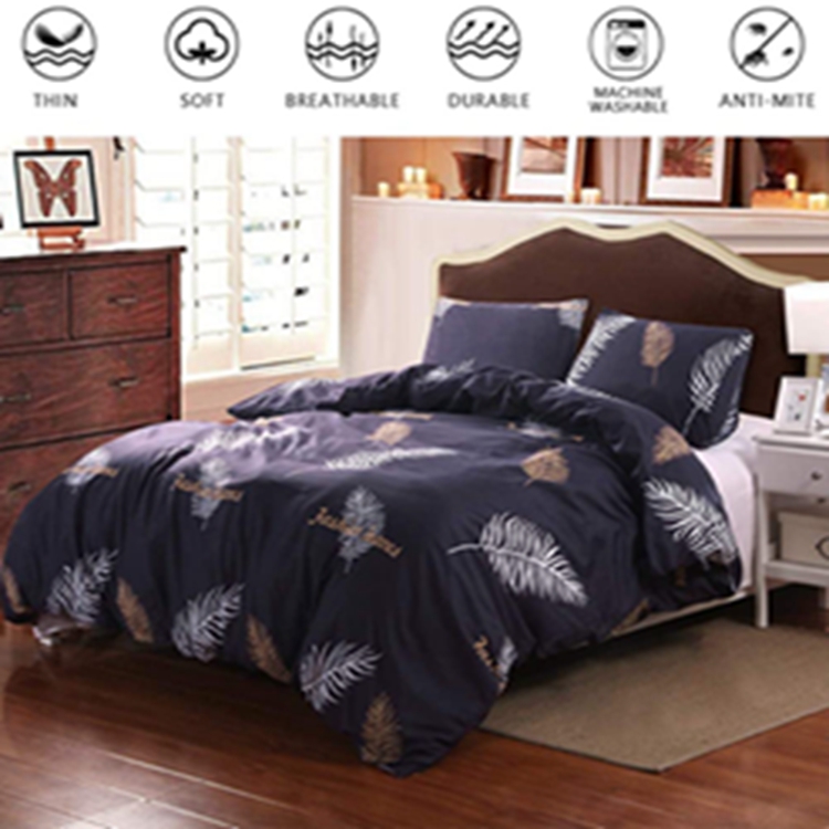 Factory Manufacture Various Quilt Fiber Fabric Is Super Soft micrifiber bedsheet duvet cover set