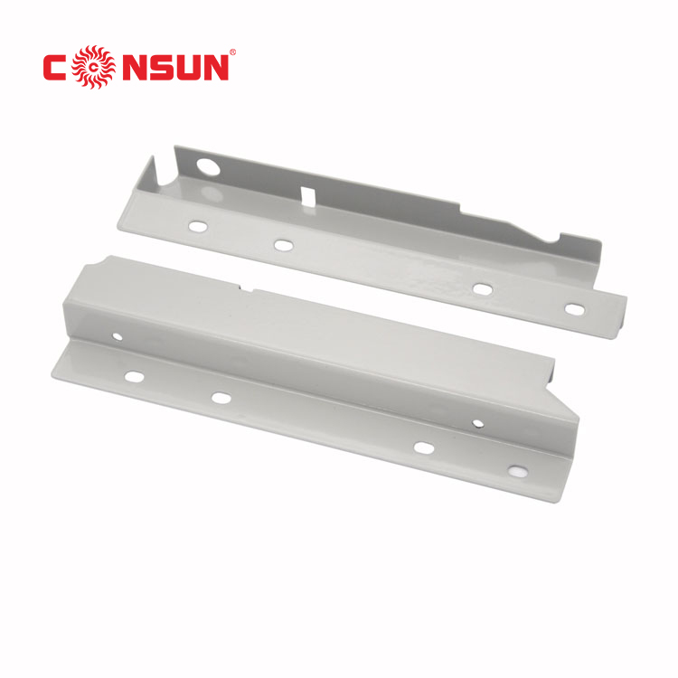 CONSUN Metal box kitchen cabinet soft close drawer slides (with one bar)