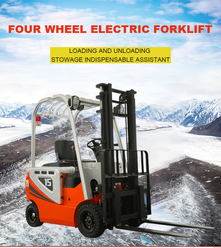 High Quality Small 1. 5 Ton Electric forklift