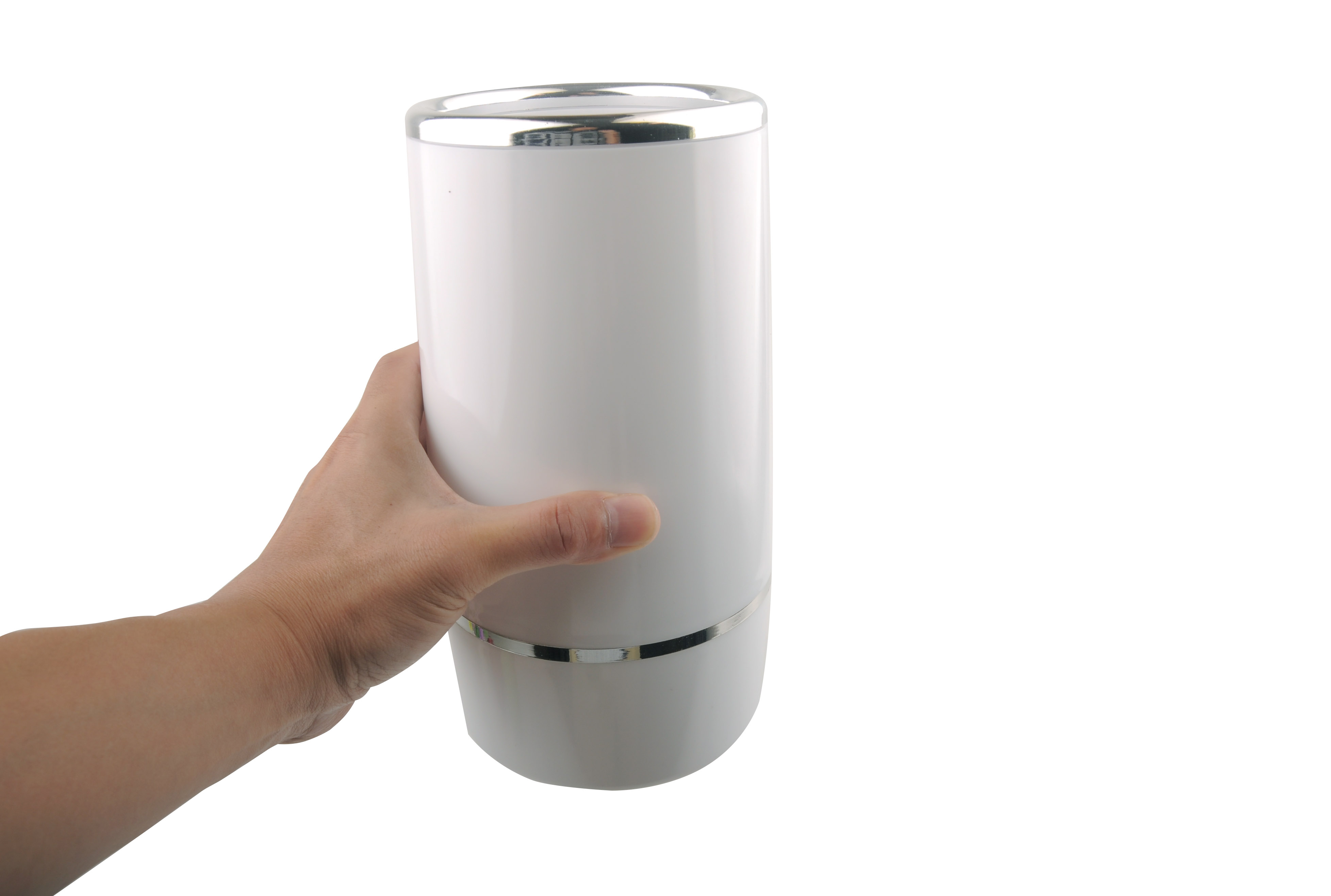 New Personalized Double Wall Plastic Vacuum Large Ice Beer Bottle Cooler
