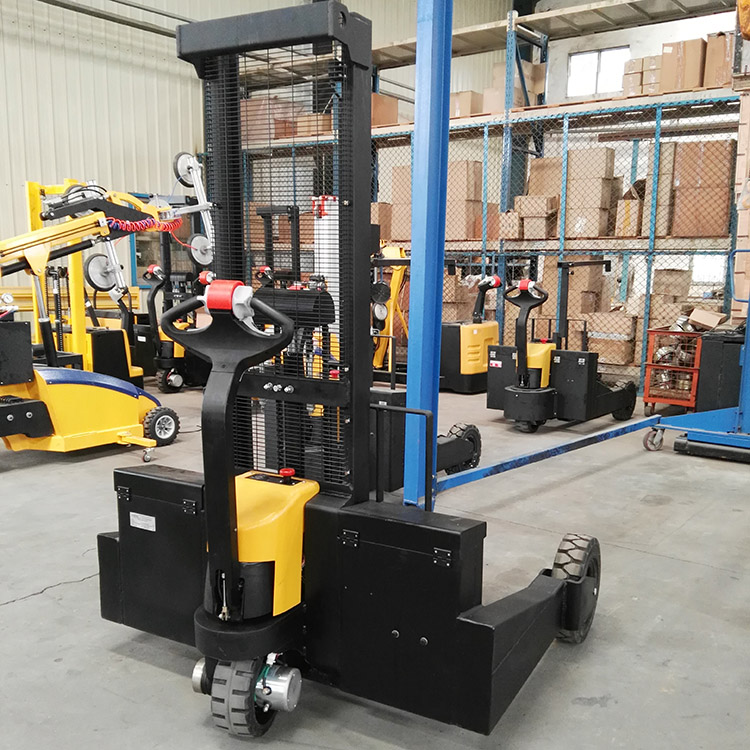 1 Year Warranty CE Certification Rough Terrain Stackers Big Wheel 1 Ton Electric Pallet Stacker