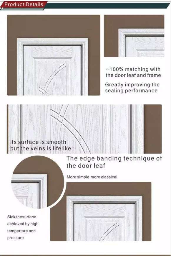 wholesale modern bedroom door design tempered glass wooden door swing sliding door