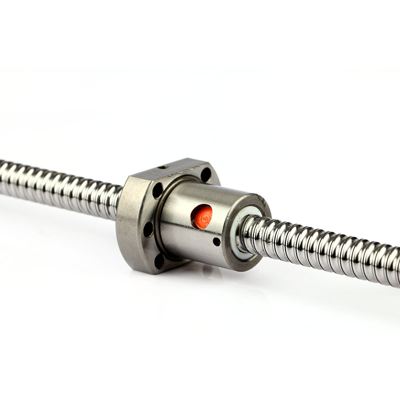 50mm Super High Lead Ground Ball Screw 10mm Lead Precision Large Length Lead Screw Trapezoidal Stainless Steel Screw Bearing OEM