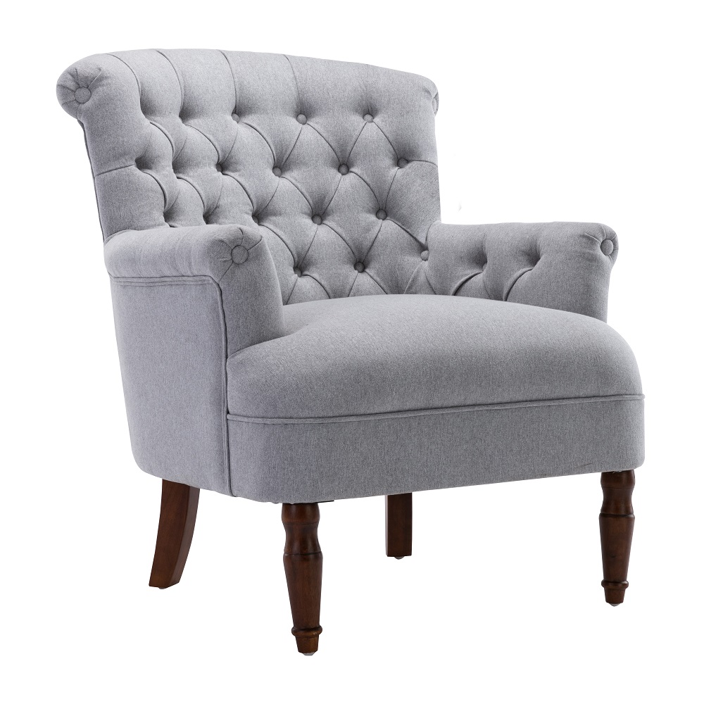 wholesale chair for living room  single sofa modern  dining chairs light gray hotel furniture
