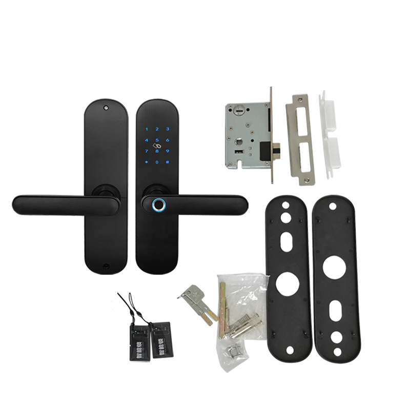 Manufacturer Automatic Keyless Fingerprint Keypad Digital Door Lock for Hotel Apartment Home
