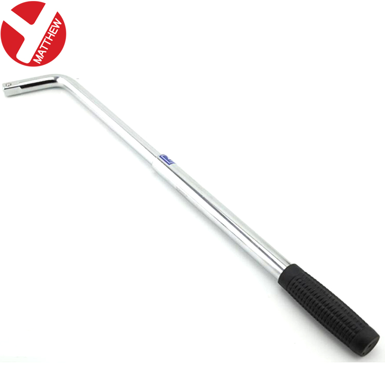 Car Tire Spanner Telescopic Tyre Lug Nut Wrench with 1/2'' Drive Head