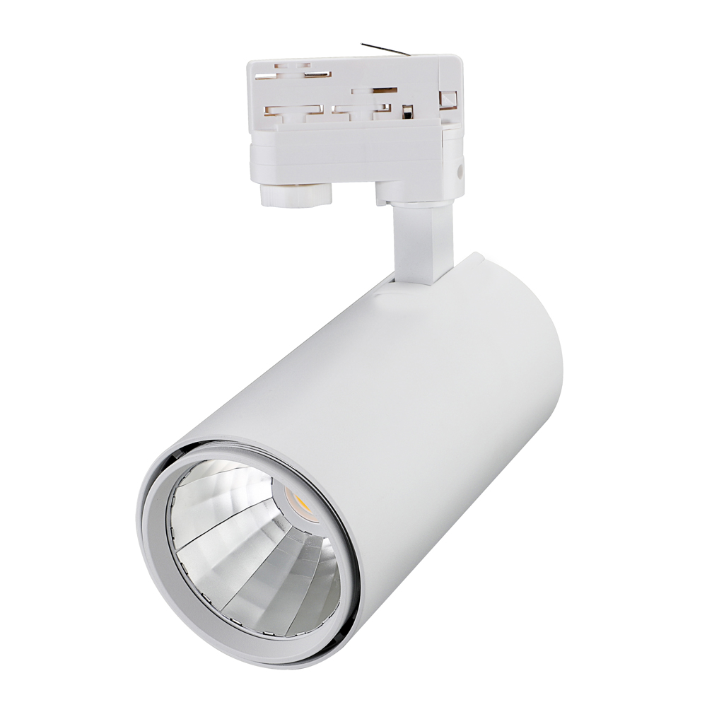 Professional Gallery Museum Retail Spot Lighting Fixtures Surface Mounted Spotlights led track light