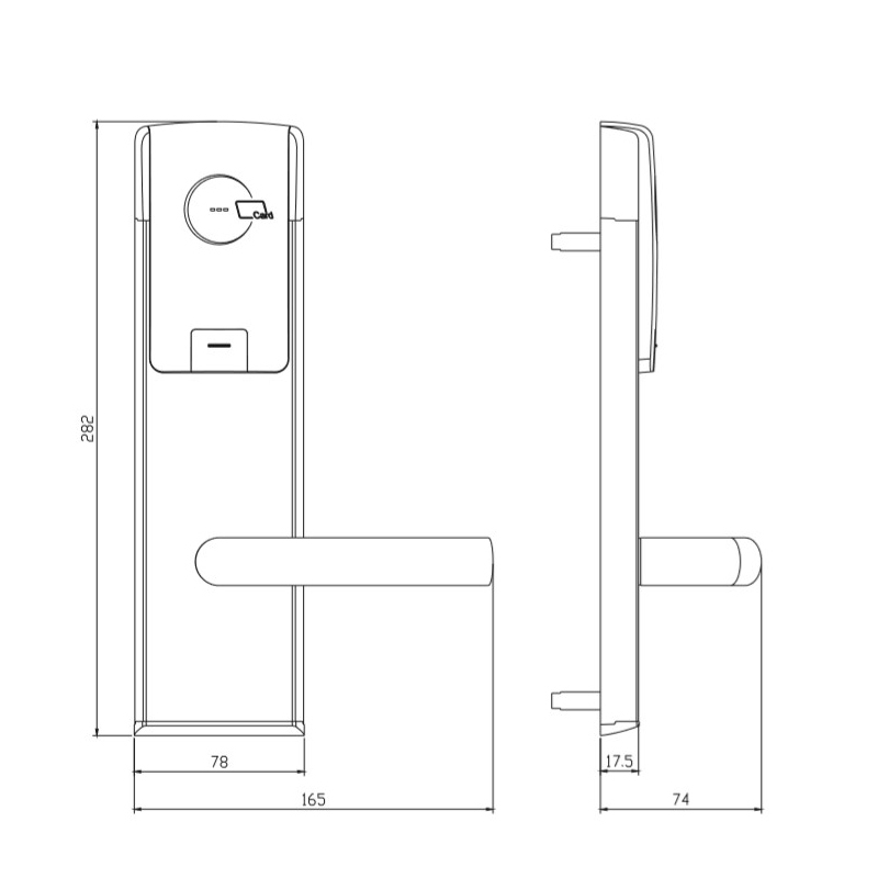 Tthotel APP Software Hotel Apartment Electronic Smart Card Rfid Lock
