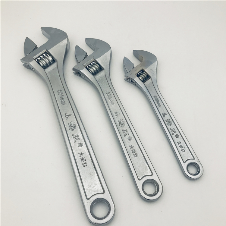 High Quality Metal Spanner Carbon Steel Adjustable Wrench