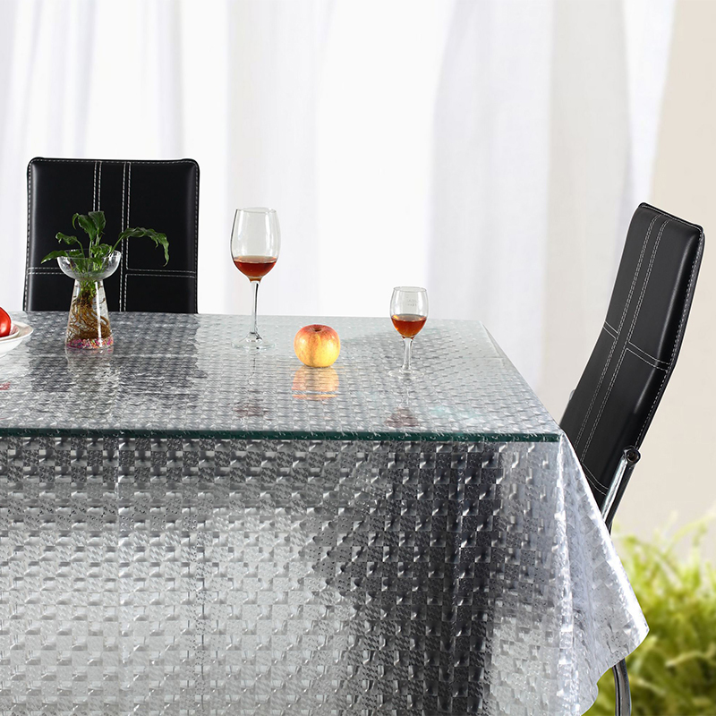 Waterproof cravel chessboard 3D eva tablecloth