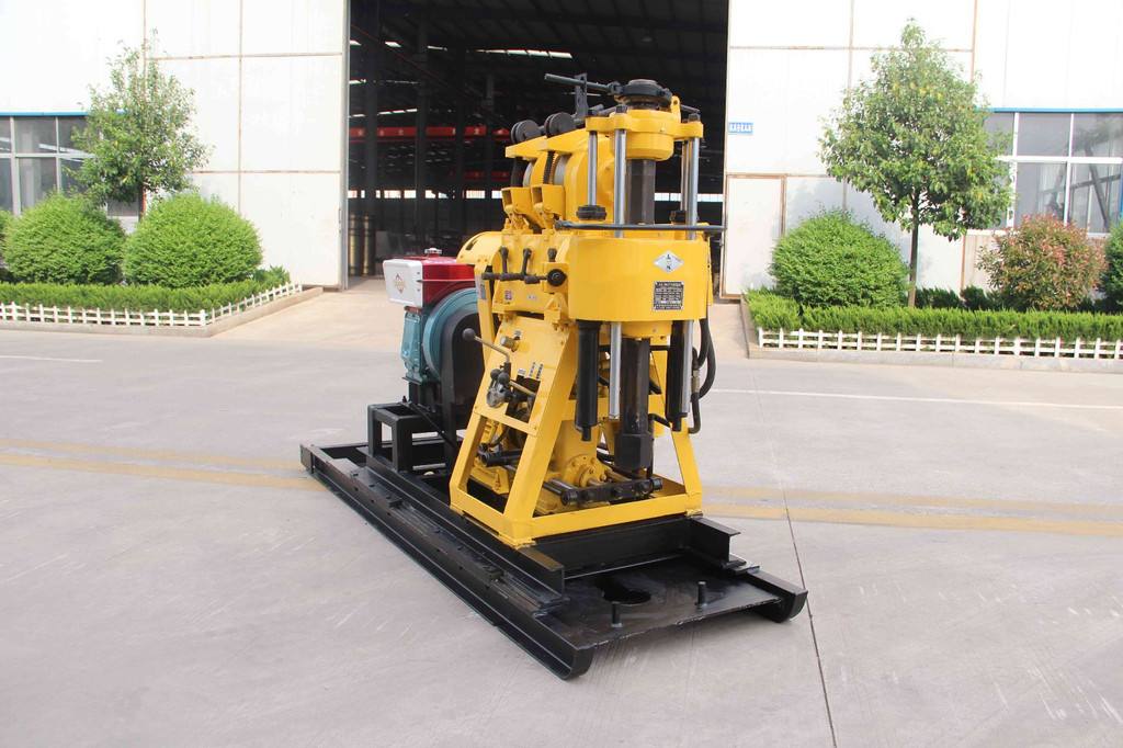 Machine de forage de puits de roche géologique à base de diesel portable de 200 m