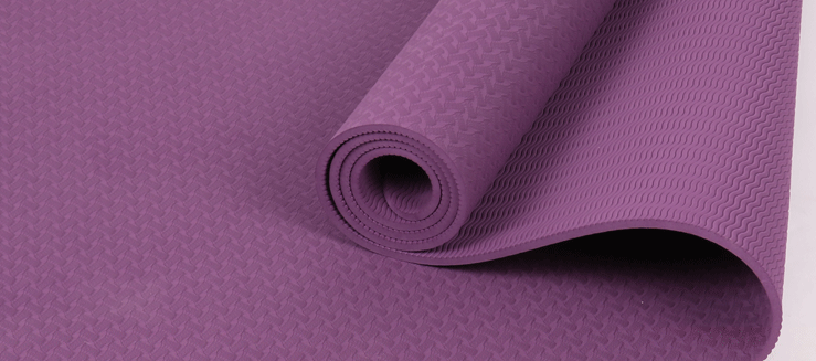 New Design Purple Custom Tpe Yoga Mat Eco Friendly 183*61cm 8