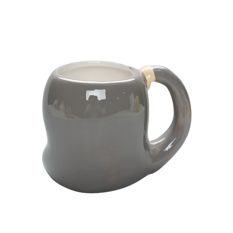 Original Animal Sloth Design Eco Ceramic Sublimation Mugs Cup Glaze With Handle For Beer Beverage