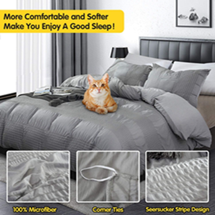Plain Color Bed Sheet Bedding Set King Size 100% Microfiber Polyester   bed sheets set