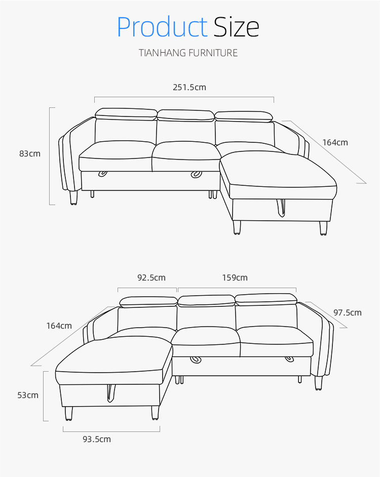 Hot sale Western style sectional fabric sofa set L shape Corner sofa for Living Room
