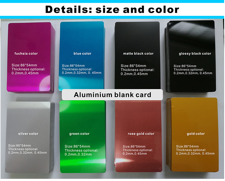 0.2mm A4 size aluminum  blanks  aluminium sheet  for Laser engraving