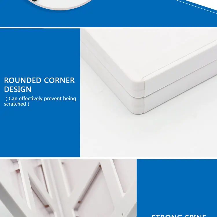 High Quality Hot Sale 6 Page Folded Booklet Plastic Product Catalogue Display Quartz Stone Sample Book