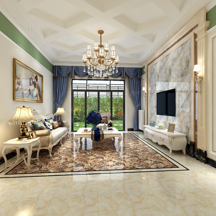 Cheap Price Home Decorative Floor Tiles Philippines Galzed Porcelain Tile Looks Like Marble