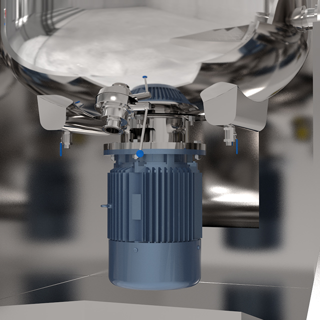 cosmetics vacuum emulsifying homogenizer mixing machine