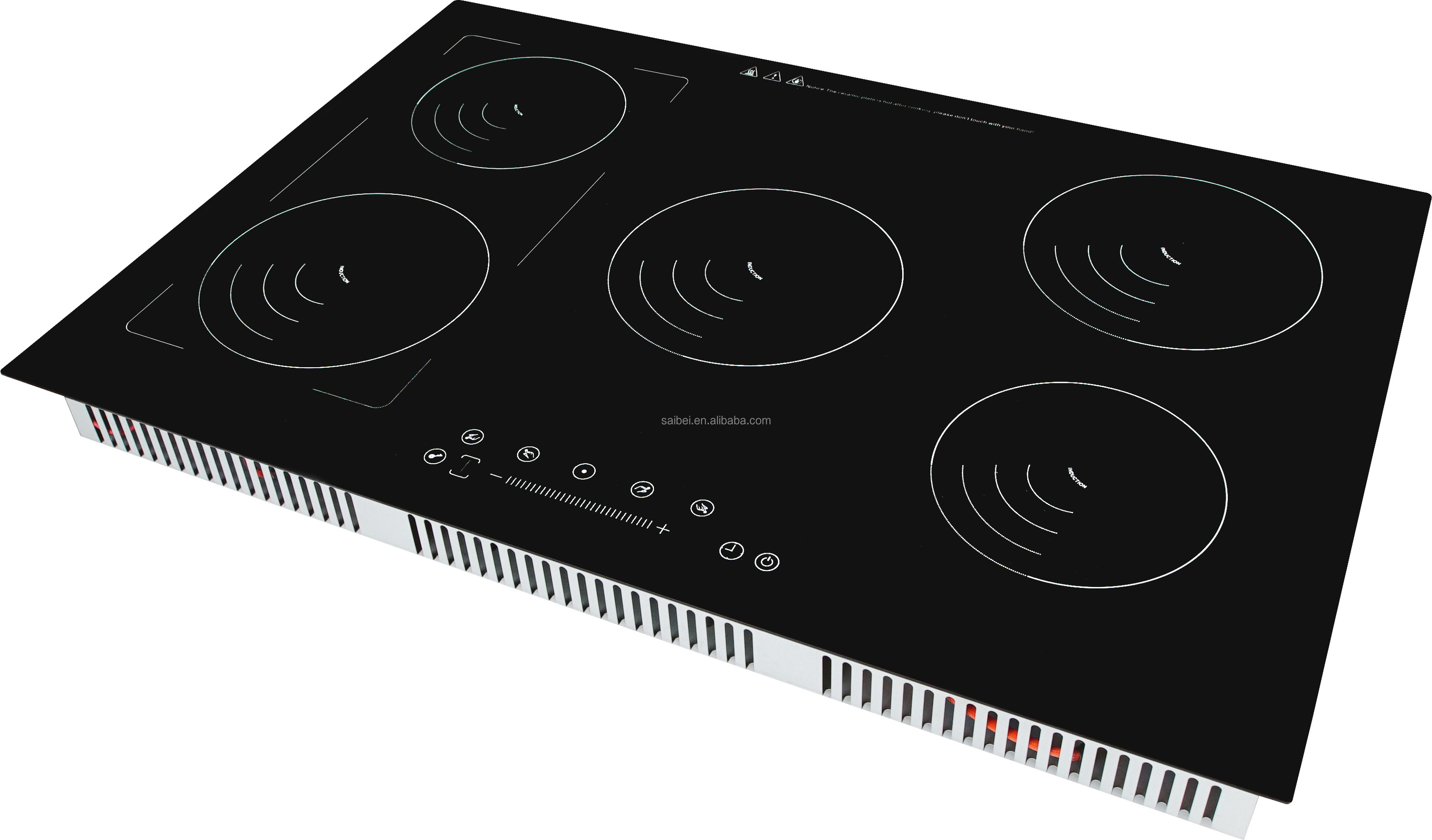 Amazon best seller Kitchen appliance 5 burners electric induction high quality multiple hob induction cooker