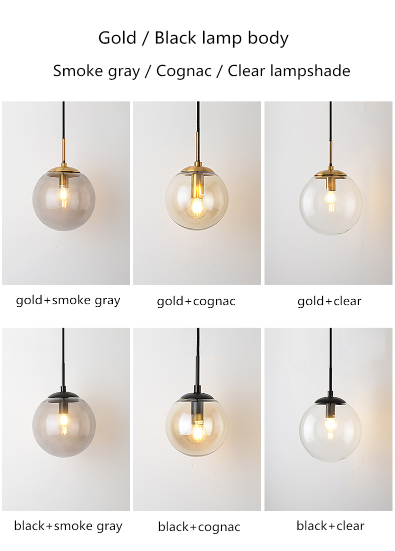 hotel living room bedroom loft indoor led nordic glass wall lamp