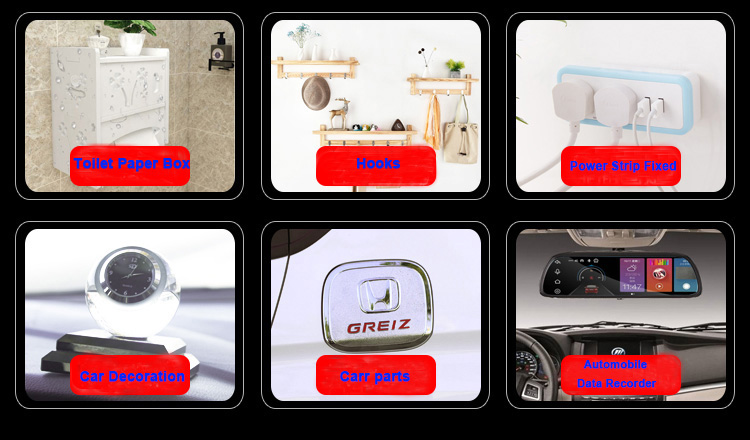 Washable Reusable Nano Adhesive Tape with Removable Adhesive