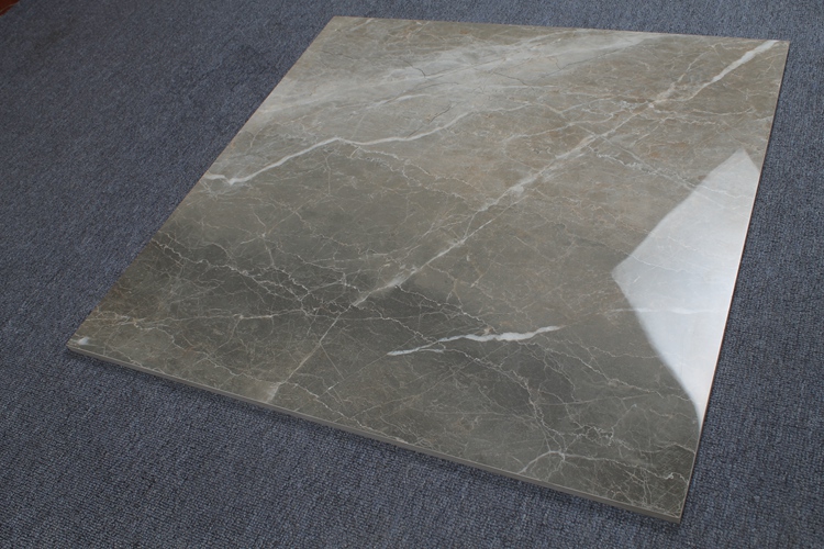 Cheap Gray Crack Marble Look Porcelain Floor Tile Large 800 800Mm Tiles Price In Malaysia