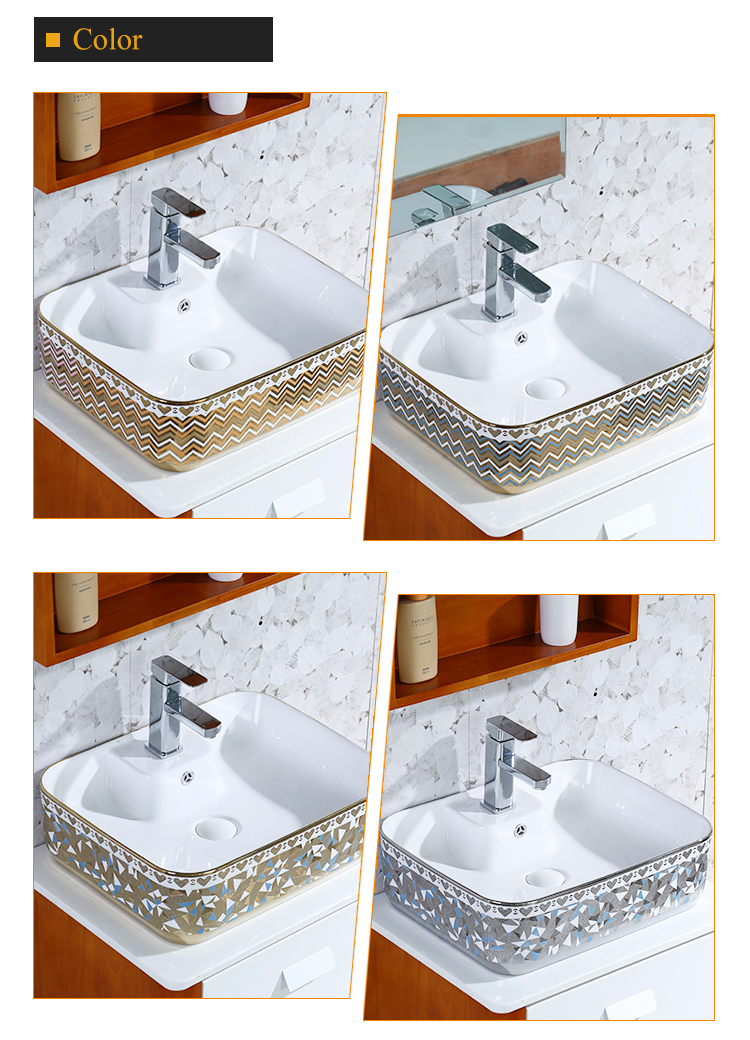 New selling single hole table wash basin artistic lavabo counter top washbasin