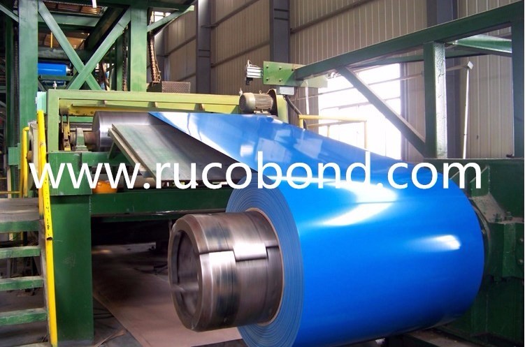 Color coating aluminum coil for aluminum composite panel