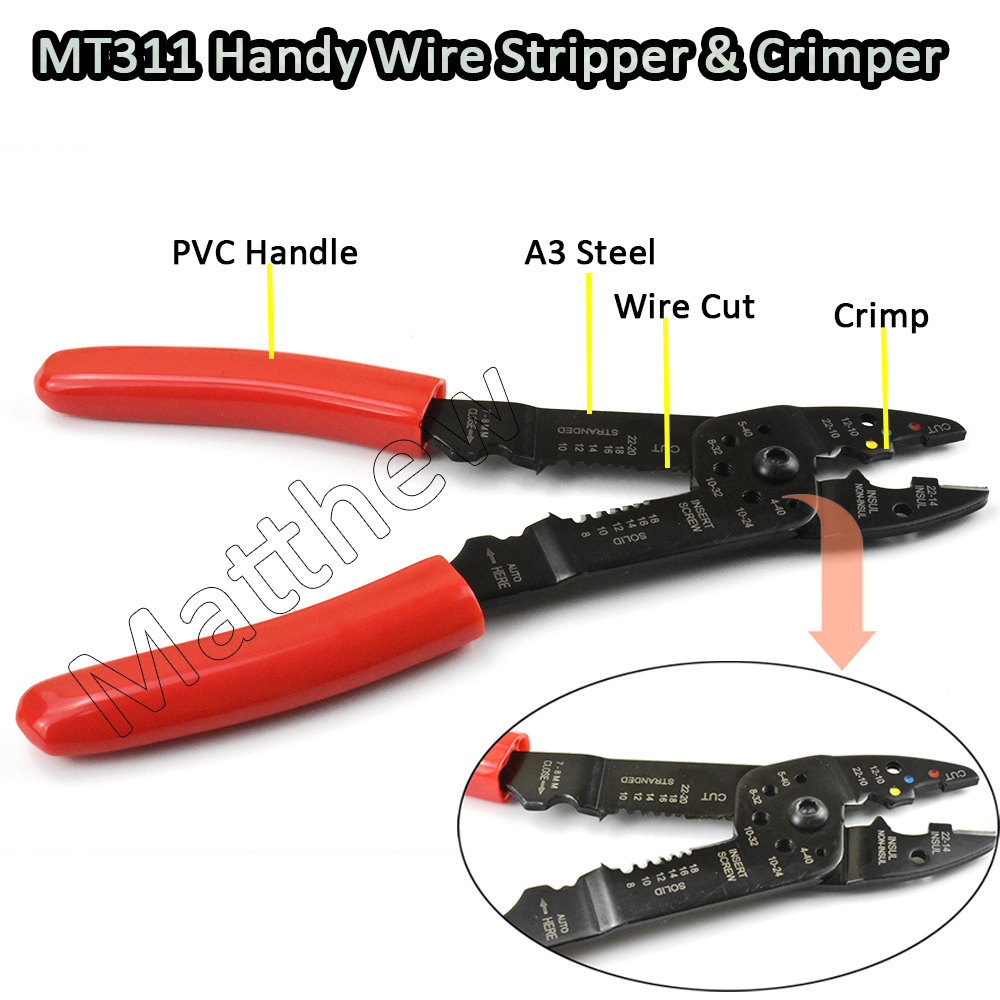 10.5 Inch Germany Type Electrical Wire Crimping Plier