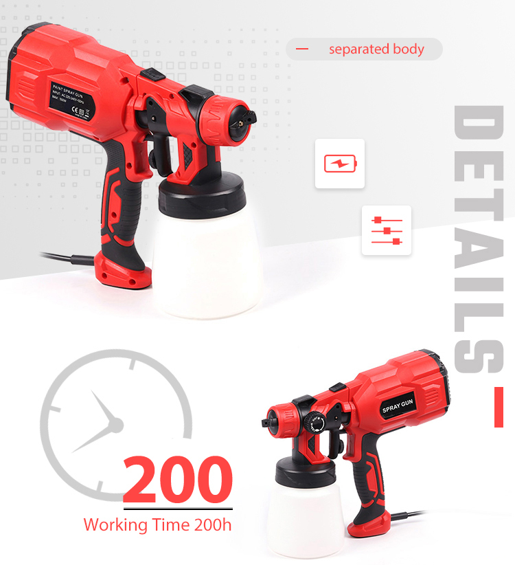 Conxin Professional Electrostatic Light duty Paint Spray Gun Machine