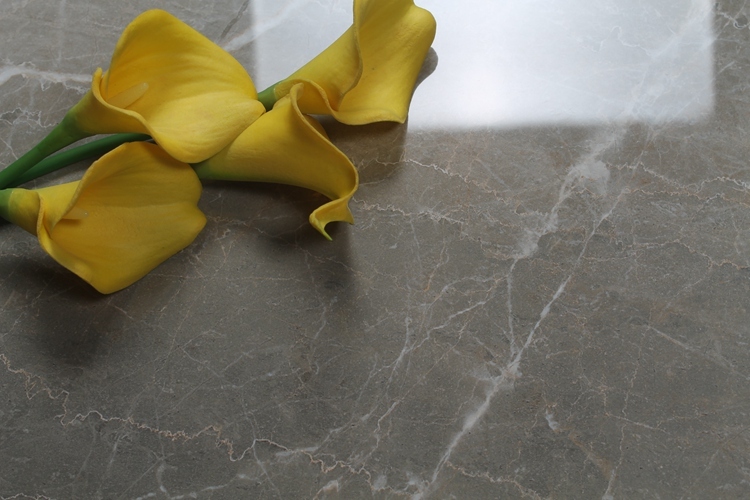 Cheap Gray Crack Marble Look Porcelain Floor Tile Large 800 800Mm Tiles Price In Malaysia