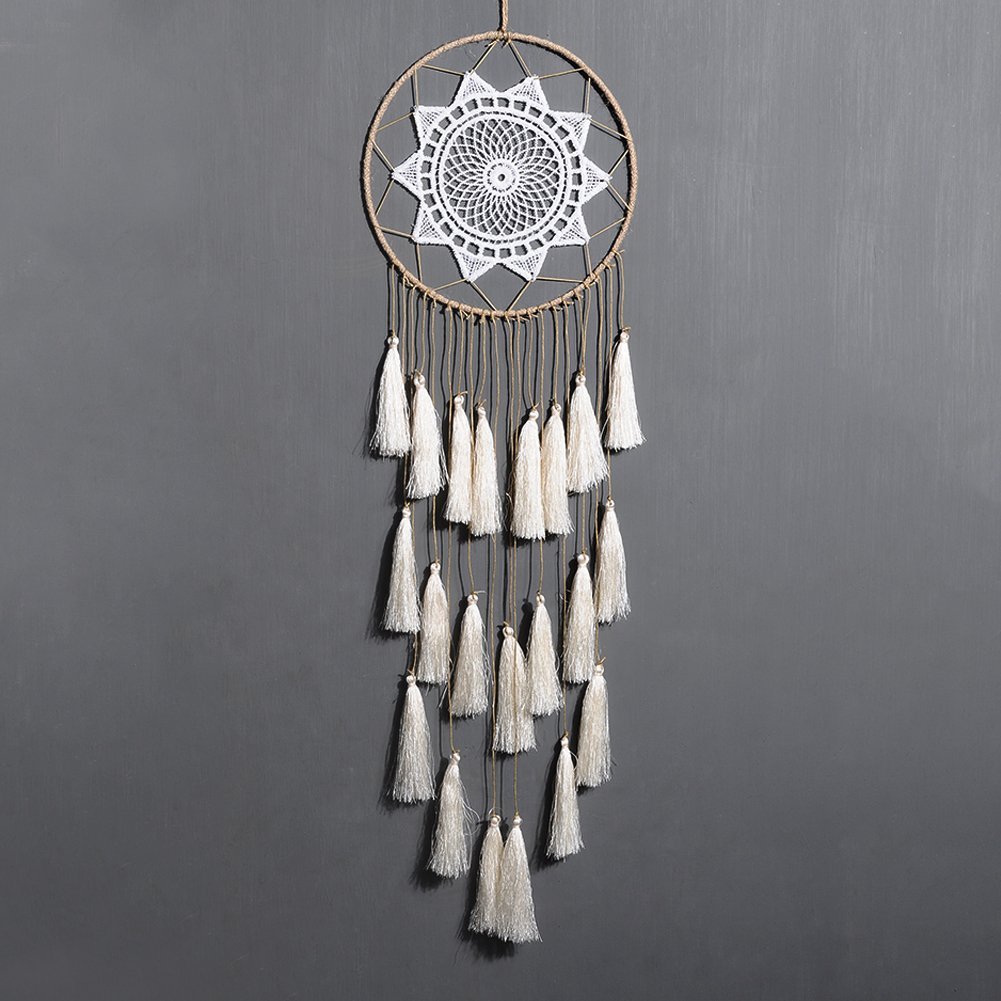Art & Craft mini dreamcatcher LED light for decoration,dream catcher keychain