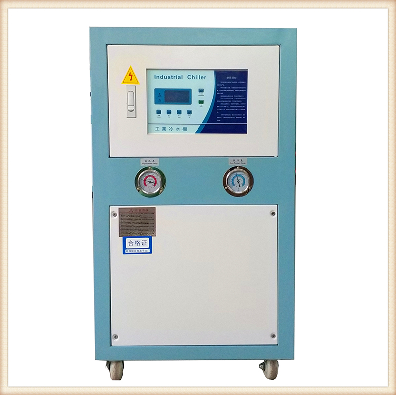 industrial water cooling chiller system machine single compressor