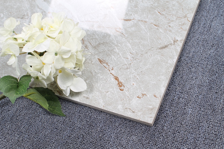China Foshan Brand Names Marble Look Polished Glazed Decorative 6X6 8X8 Ceramic Floor Tile