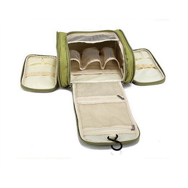 Kulturbeutel zum Aufhängen, Reise-Kosmetikset, stabiler Haken, Make-up-Tasche
