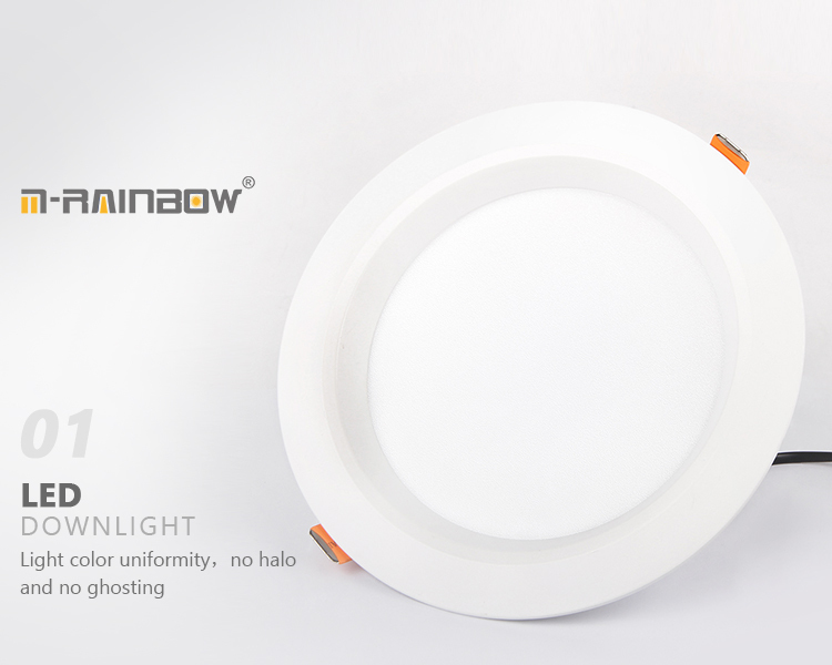 Commercial down light 6 inch 20w  recessed led SMD downlight