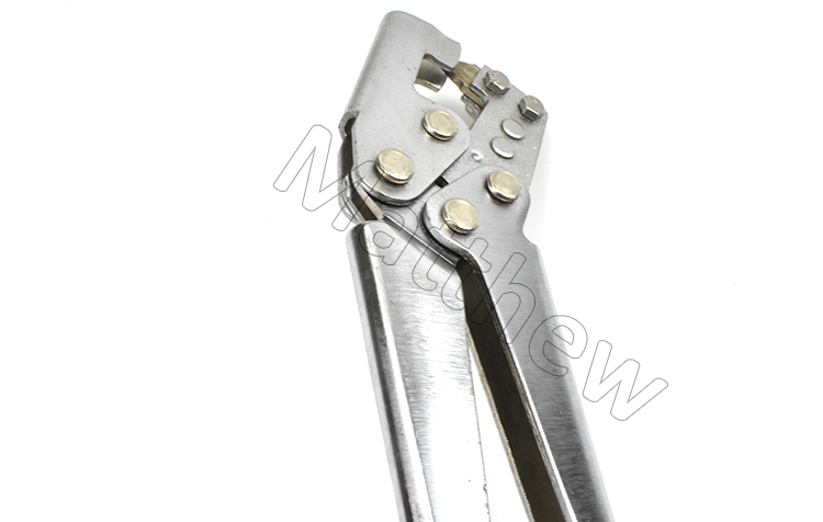 PVC Coated Handle Heavy duty One Hand Operate Stud Crimper for Keel Install