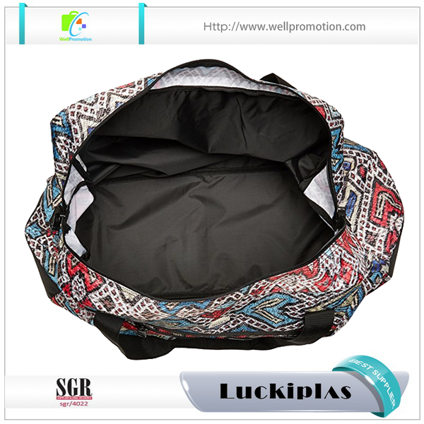 2017 Sac de sport de danse hippie haut de gamme imprimé par sublimation personnalisée en 3D