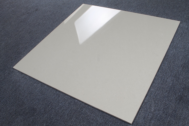 Hot Sale 8X8 Floor Tile Algeria Super Glossy White Polished Porcelain Tiles