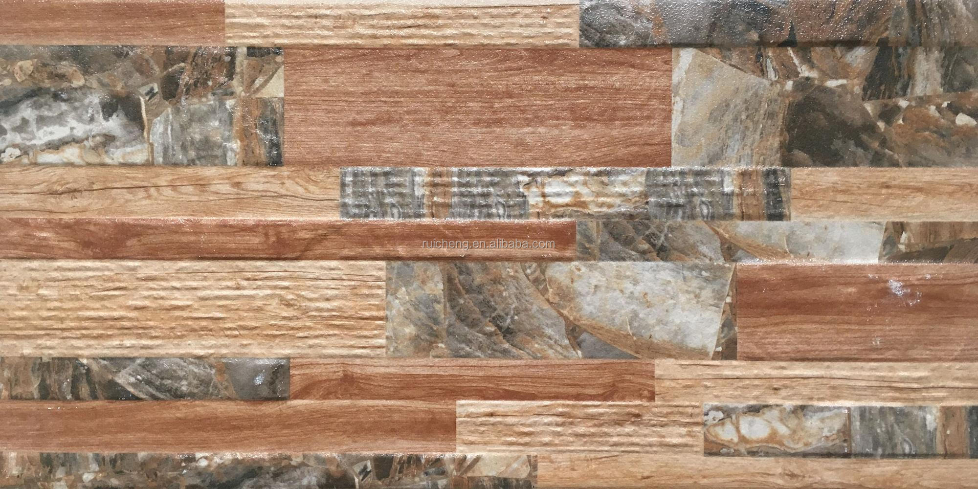 Hot Sale 150x300 Glazed Brick And Floor Decorative Wall Tile In Tiles
