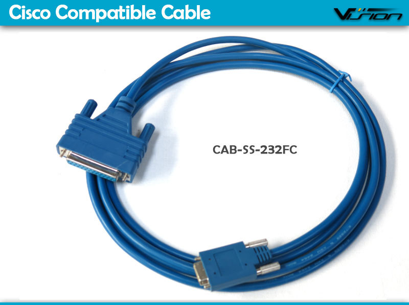 10ft HD26 Male to DB25 Female Cable - VISION RS 232 FC